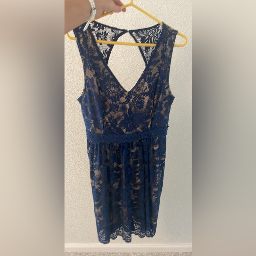 Blue summer dress